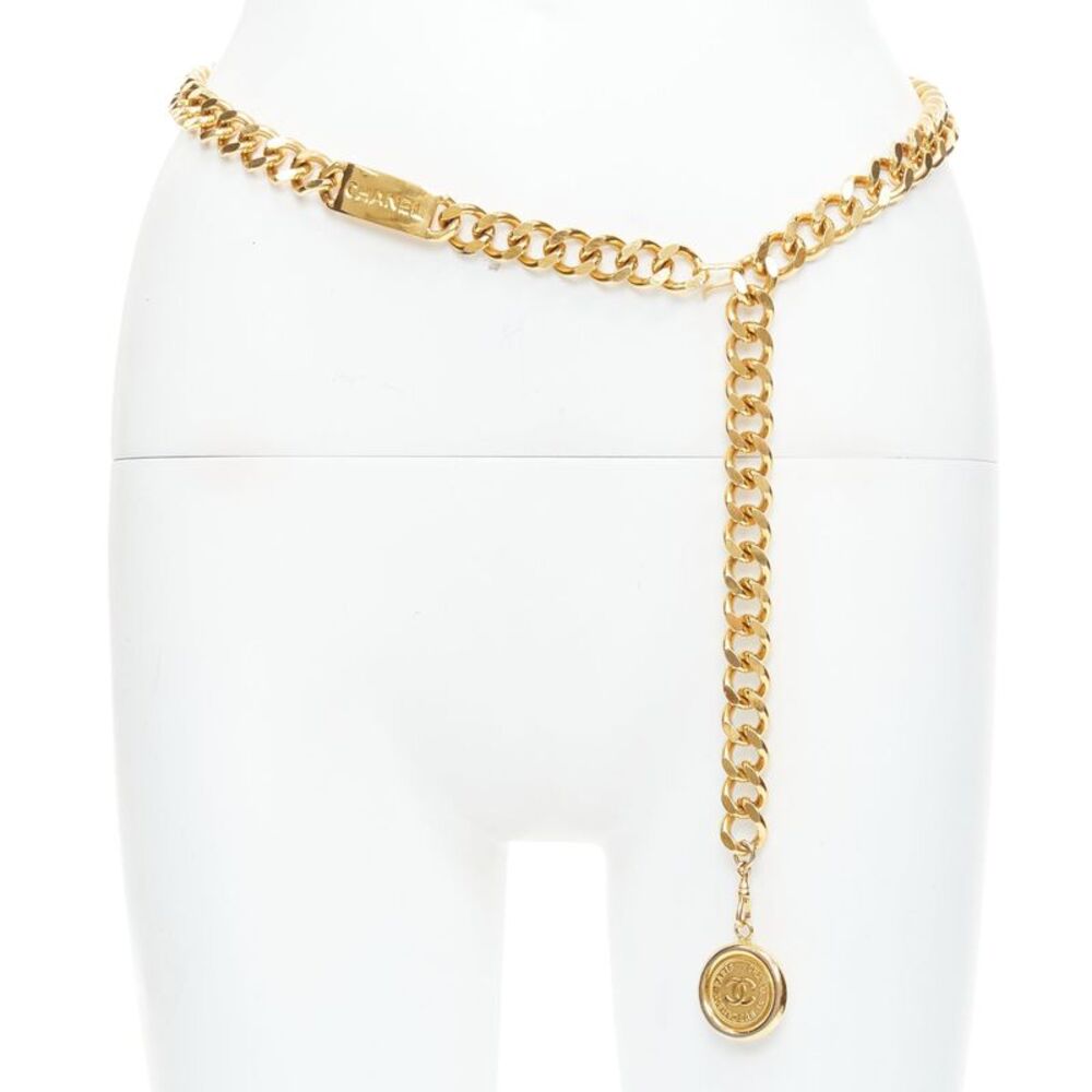 Chanel Gold Plated Chain Belt